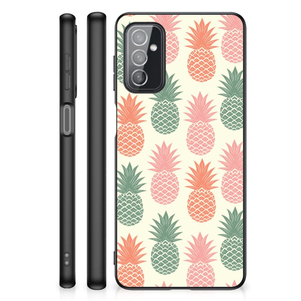 Samsung Galaxy M52 Back Cover Hoesje Ananas 