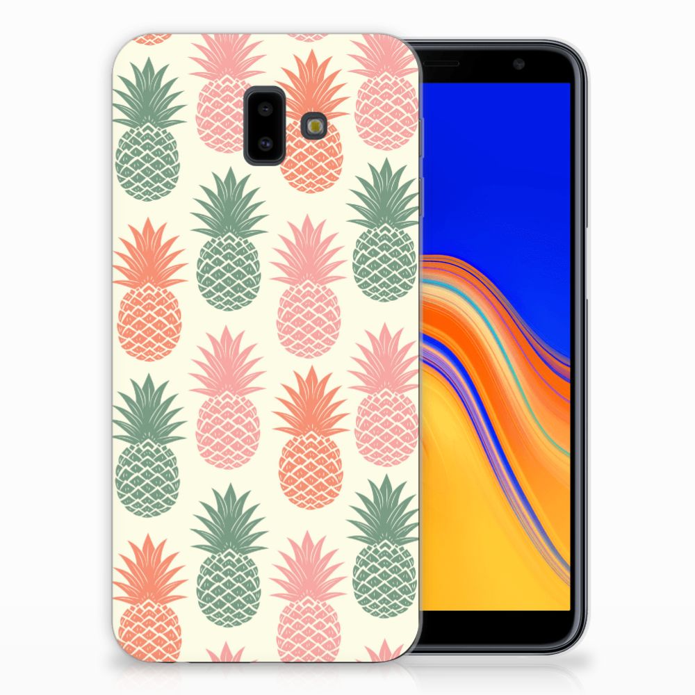 Samsung Galaxy J6 Plus (2018) Siliconen Case Ananas 