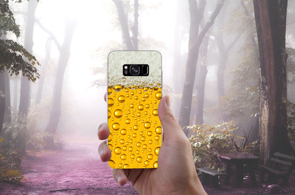 Samsung Galaxy S8 Siliconen Case Bier