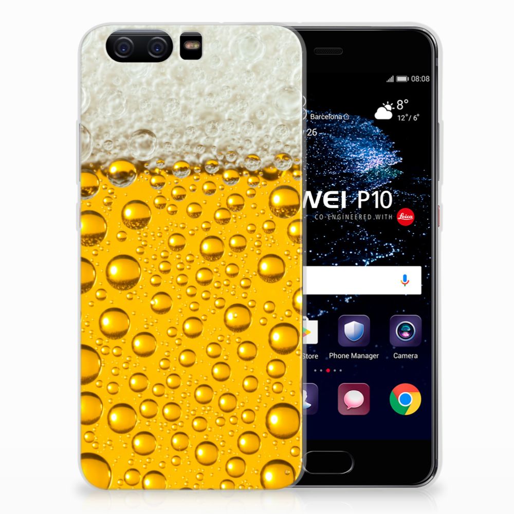 Huawei P10 Siliconen Case Bier