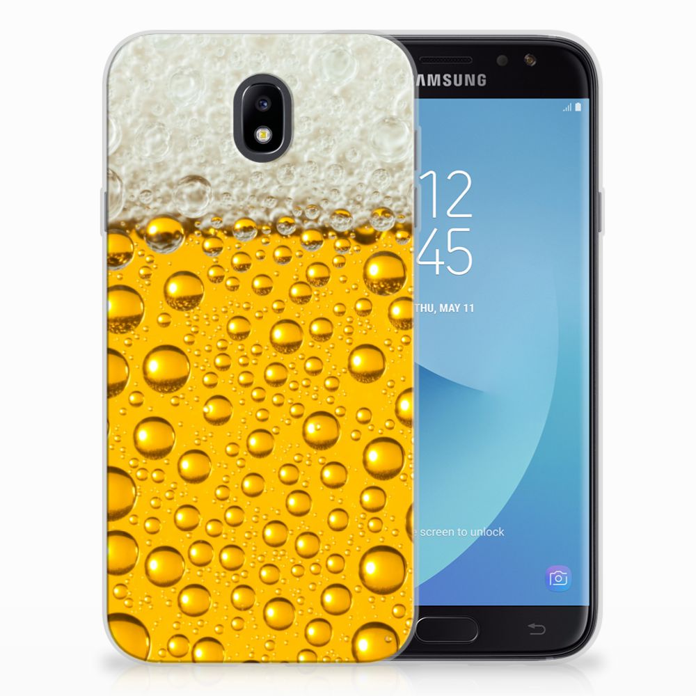Samsung Galaxy J7 2017 | J7 Pro Siliconen Case Bier