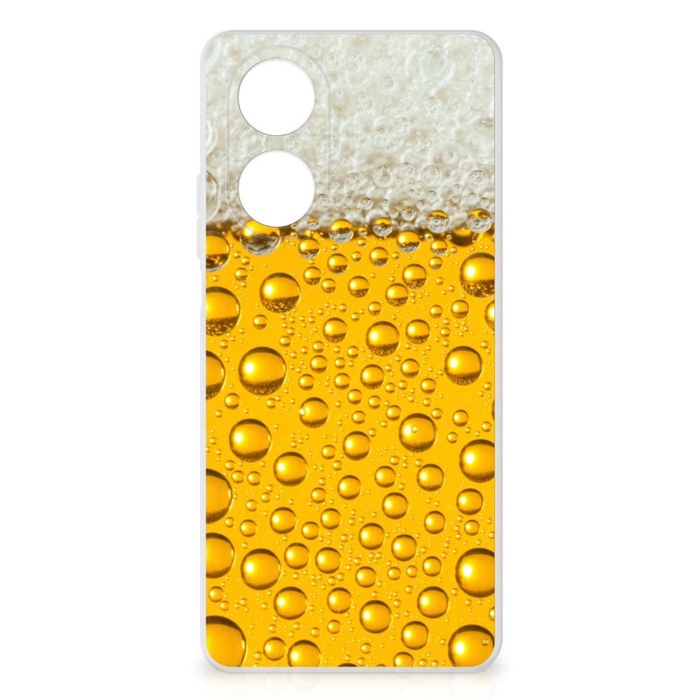 OPPO A58 4G Siliconen Case Bier