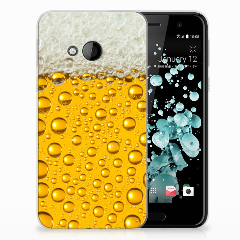 HTC U Play Siliconen Case Bier