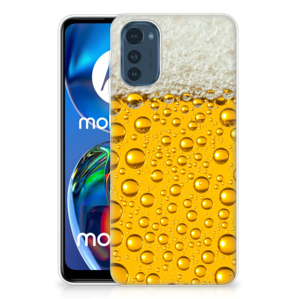 Motorola Moto E32/E32s Siliconen Case Bier