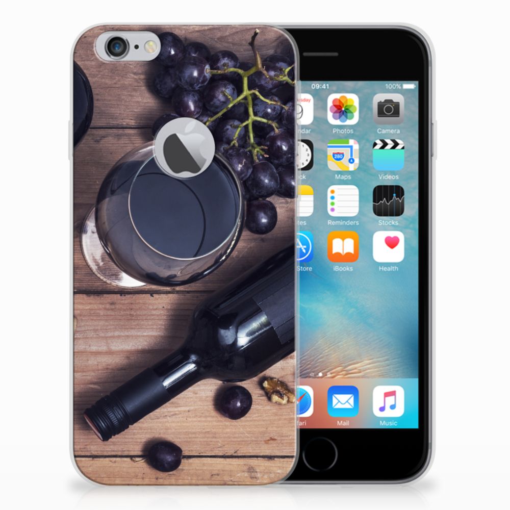 Apple iPhone 6 Plus | 6s Plus Siliconen Case Wijn