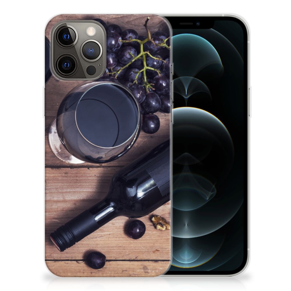 iPhone 12 Pro Max Siliconen Case Wijn