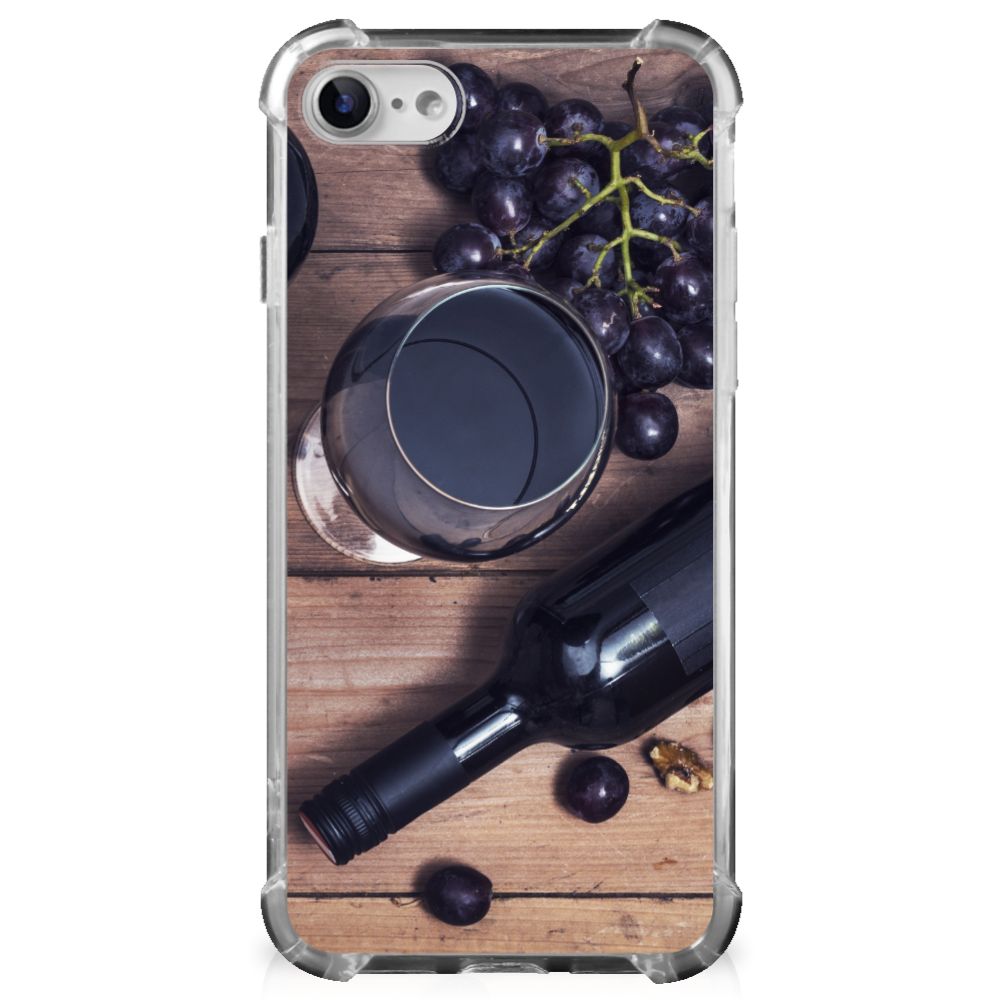 iPhone SE 2022-2020 | iPhone 8-7 Beschermhoes Wijn