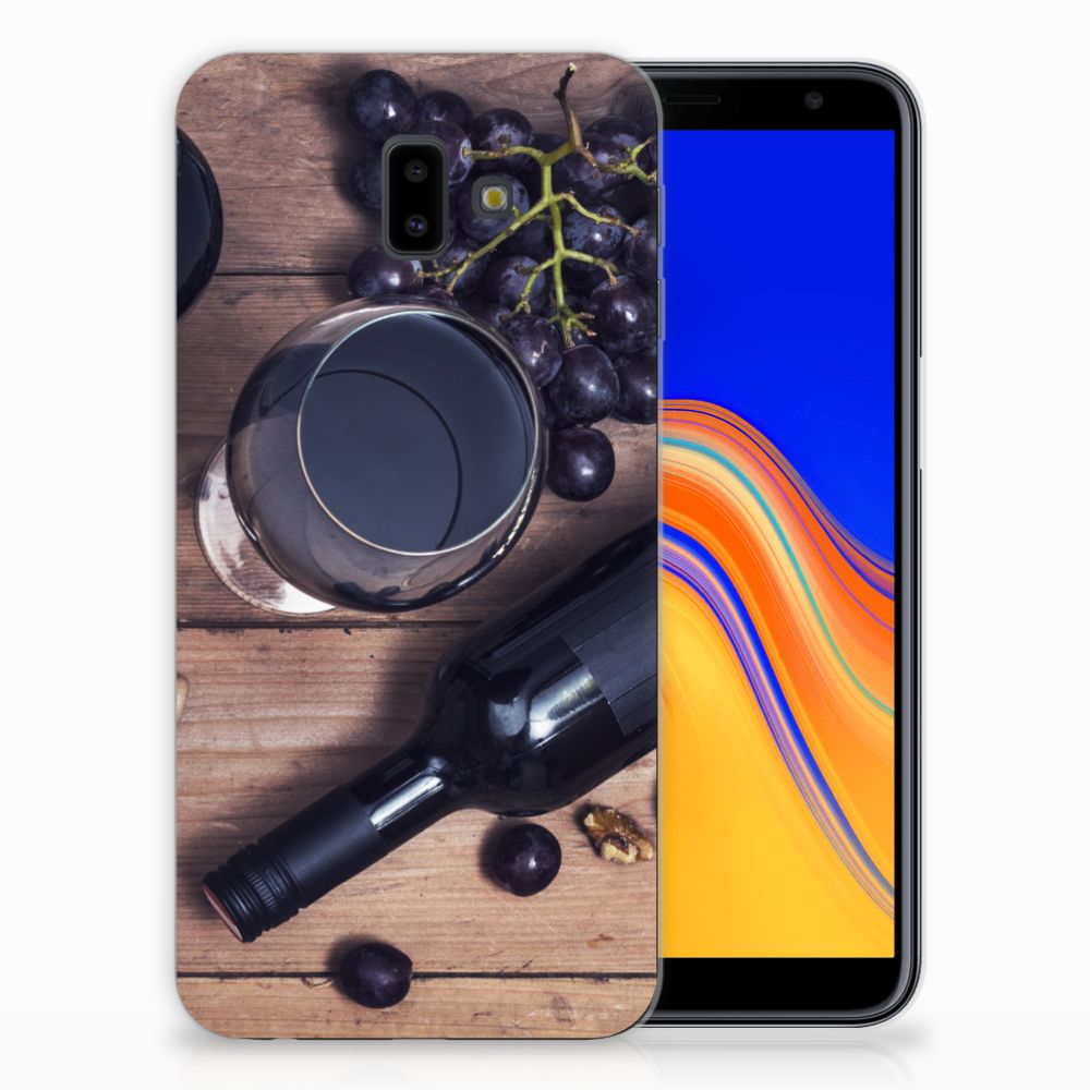 Samsung Galaxy J6 Plus (2018) Siliconen Case Wijn