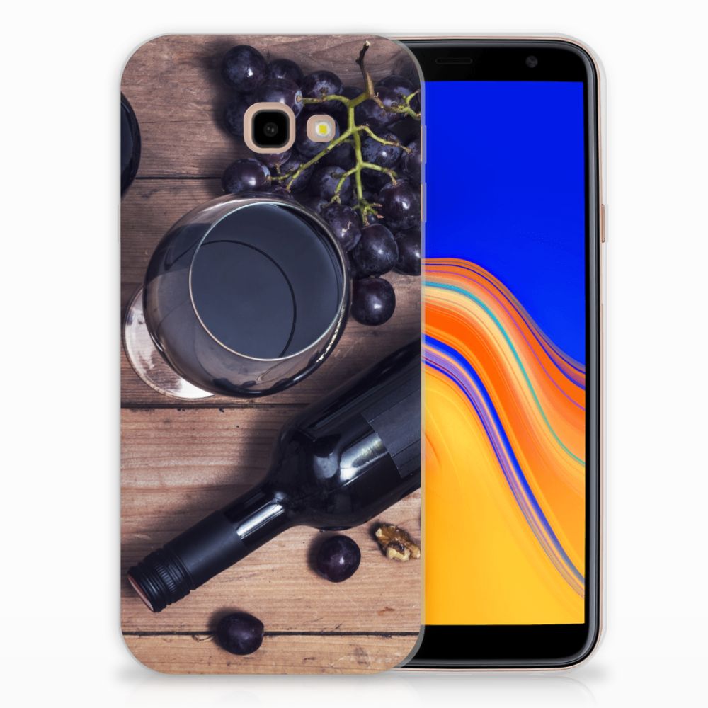 Samsung Galaxy J4 Plus (2018) Siliconen Case Wijn