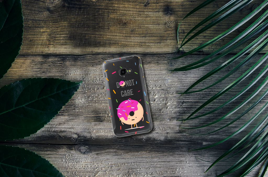 Samsung Galaxy Xcover 4 | Xcover 4s Siliconen Case Donut Roze