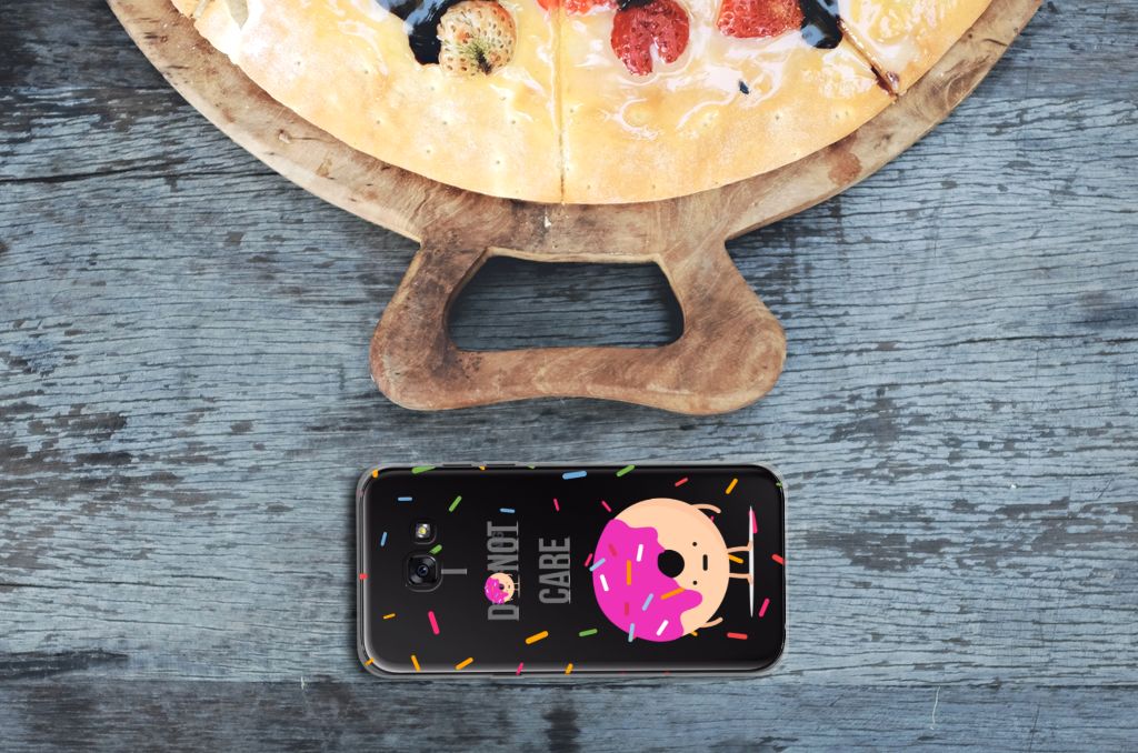 Samsung Galaxy A5 2017 Siliconen Case Donut Roze