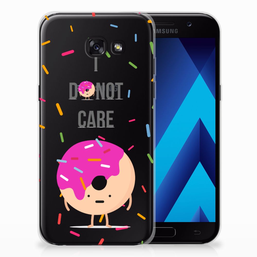 Samsung Galaxy A5 2017 Siliconen Case Donut Roze