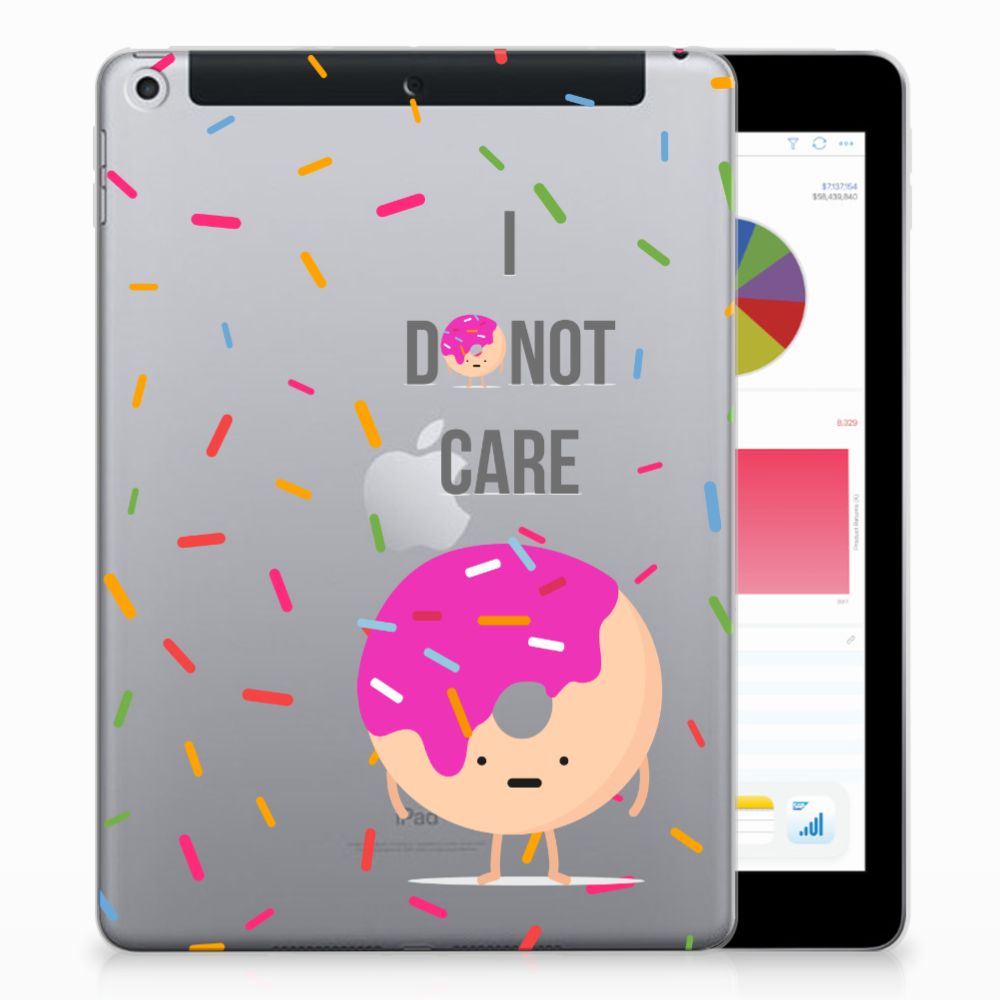 Apple iPad 9.7 2018 | 2017 Tablet Cover Donut Roze