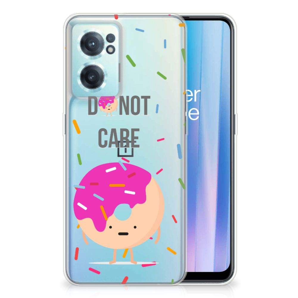 OnePlus Nord CE 2 5G Siliconen Case Donut Roze