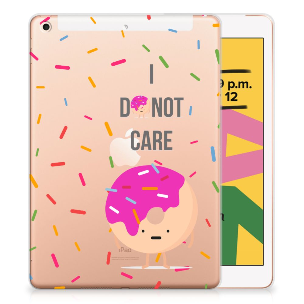 Apple iPad 10.2 (2019) Tablet Cover Donut Roze