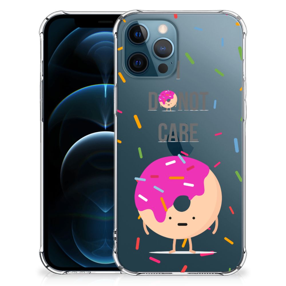 iPhone 12 | 12 Pro Beschermhoes Donut Roze