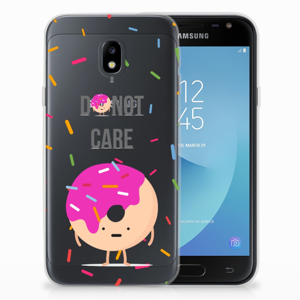 Samsung Galaxy J3 2017 Uniek TPU Hoesje Donut