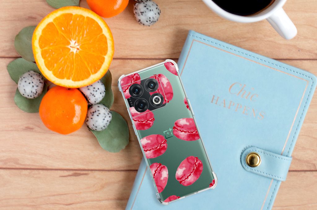 OnePlus 10 Pro Beschermhoes Pink Macarons