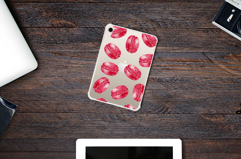 Apple iPad mini 6 (2021) Tablet Cover Pink Macarons