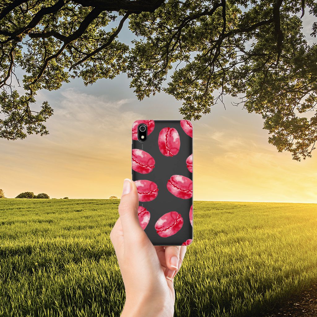 Xiaomi Redmi 7A Siliconen Case Pink Macarons
