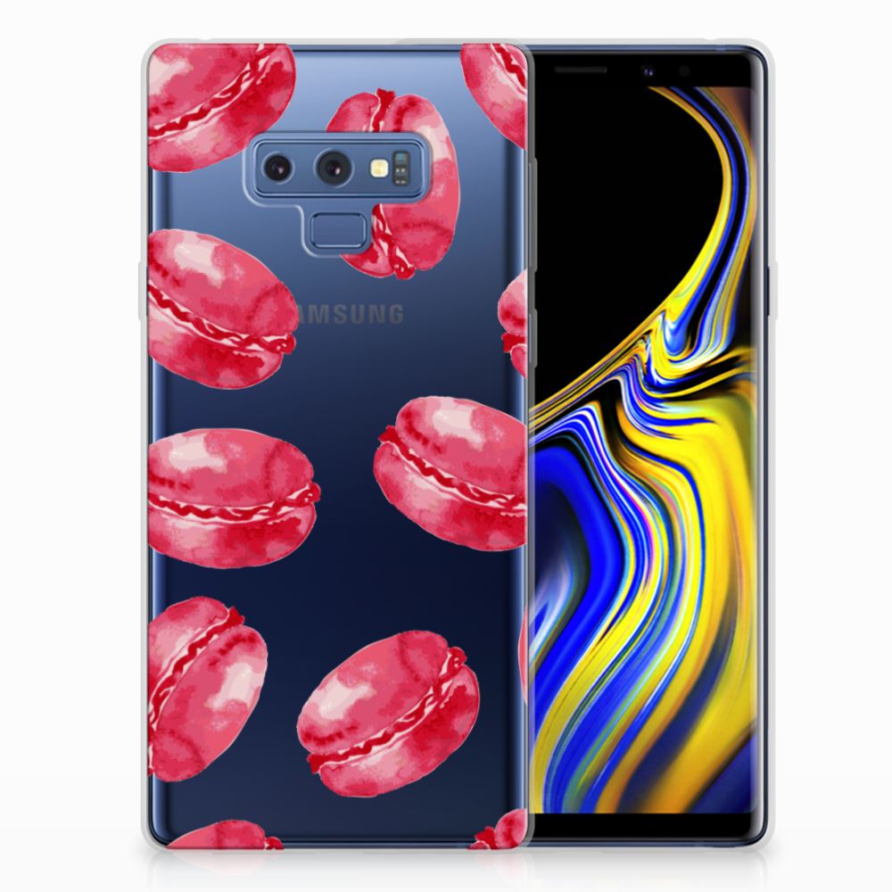 Samsung Galaxy Note 9 Siliconen Case Pink Macarons