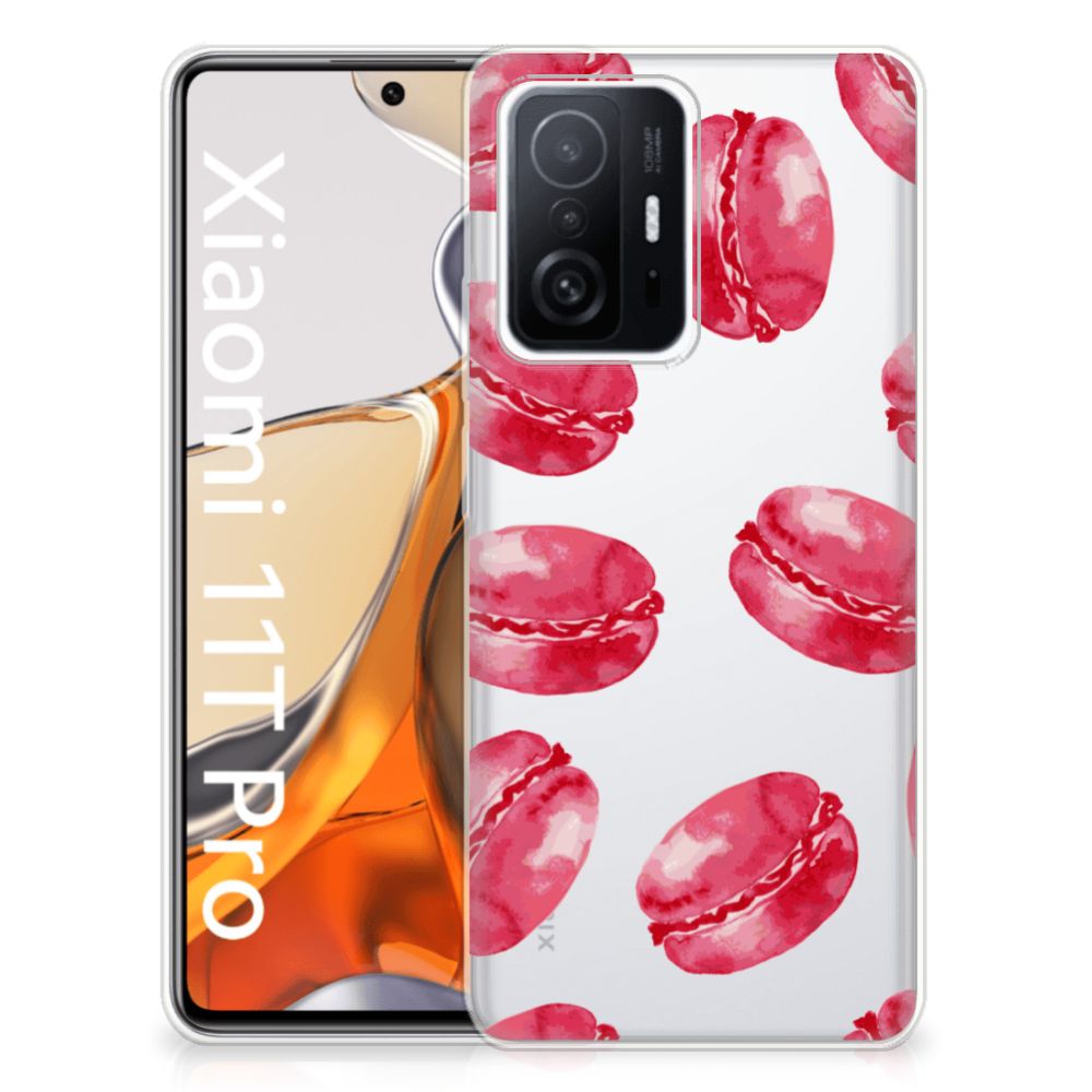 Xiaomi 11T | 11T Pro Siliconen Case Pink Macarons