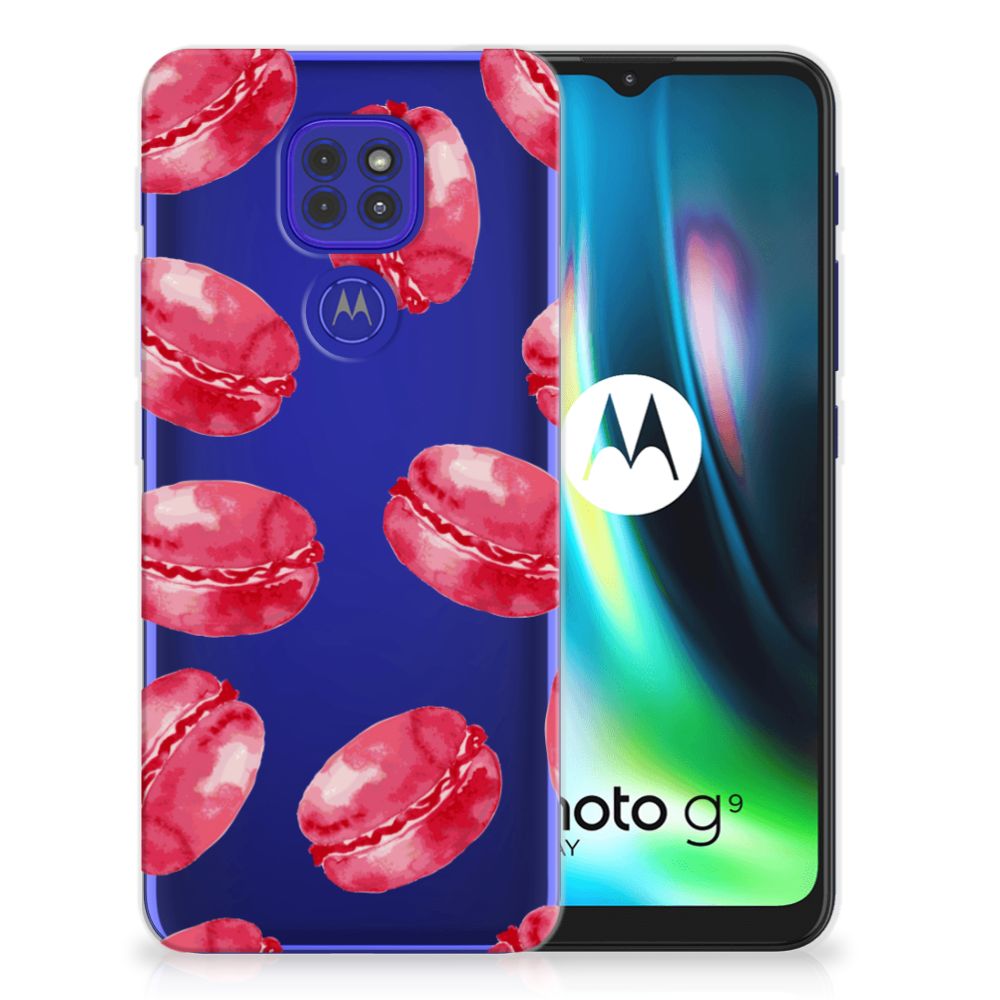 Motorola Moto G9 Play | E7 Plus Siliconen Case Pink Macarons