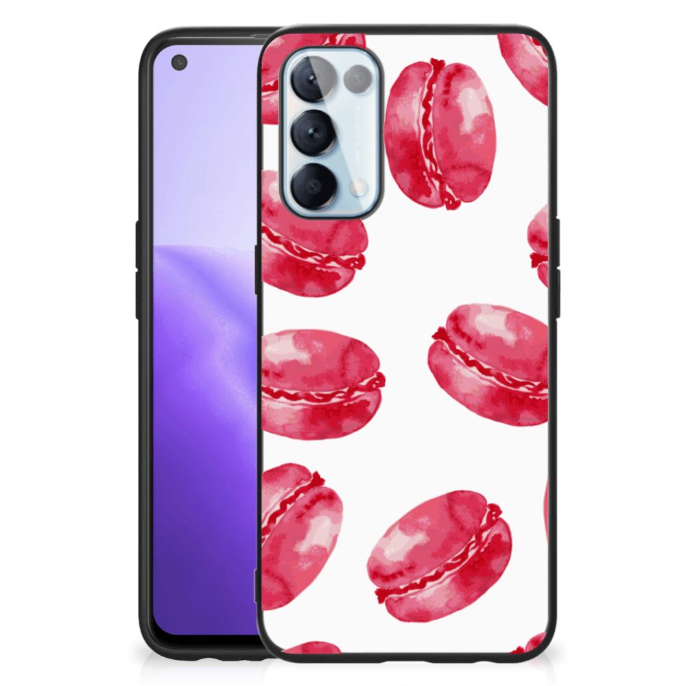 OPPO Reno5 5G | Find X3 Lite Back Cover Hoesje Pink Macarons