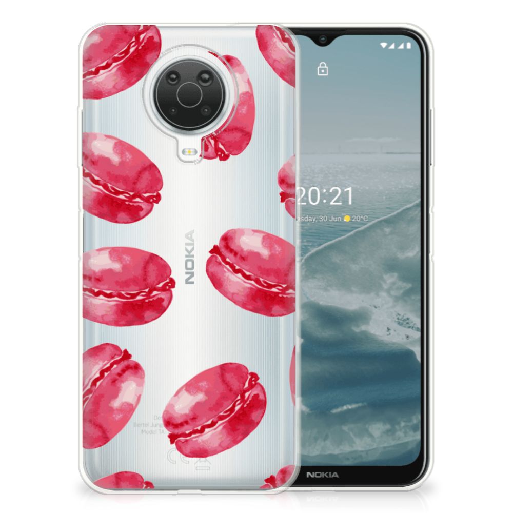 Nokia G20 | G10 Siliconen Case Pink Macarons