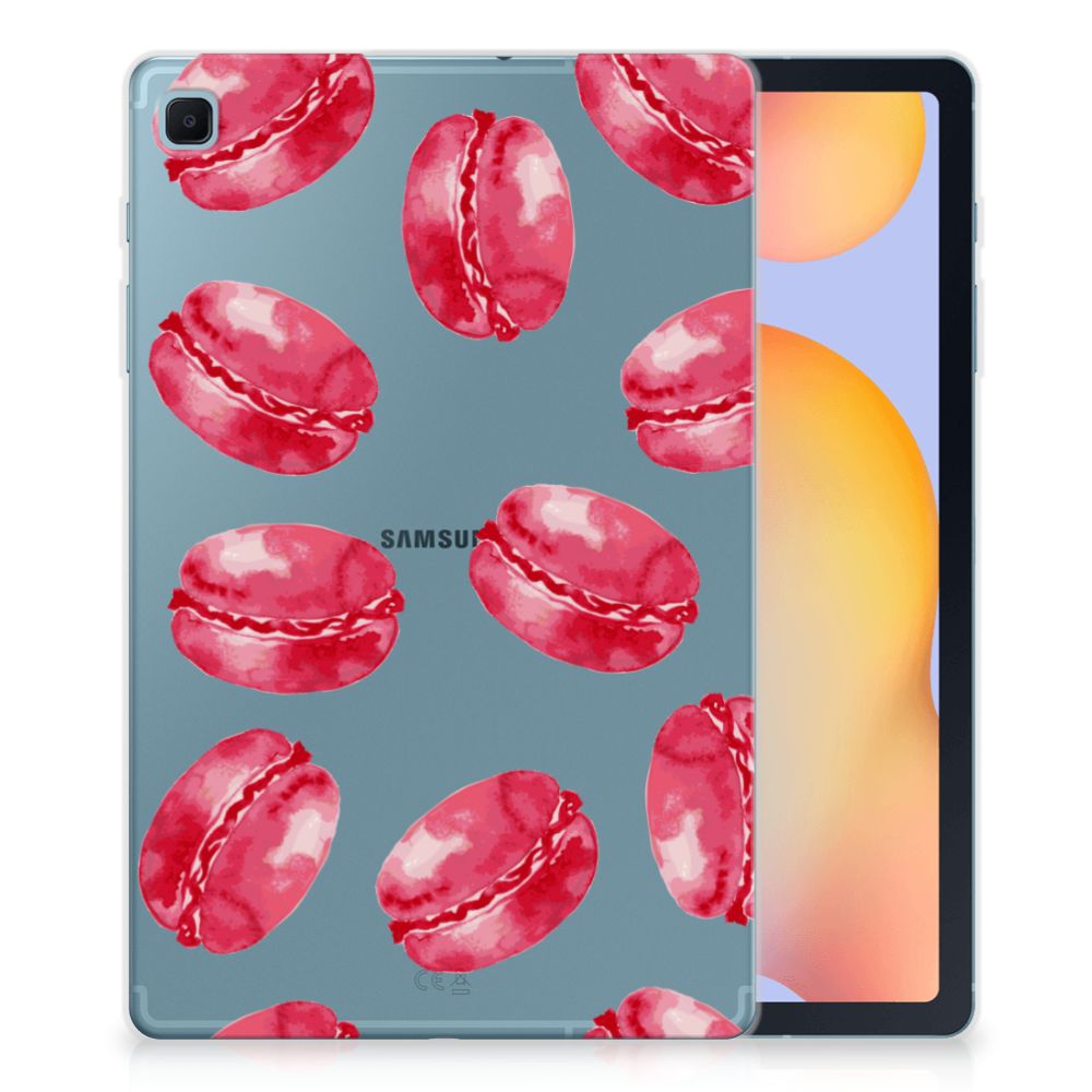 Samsung Galaxy Tab S6 Lite Tablet Cover Pink Macarons
