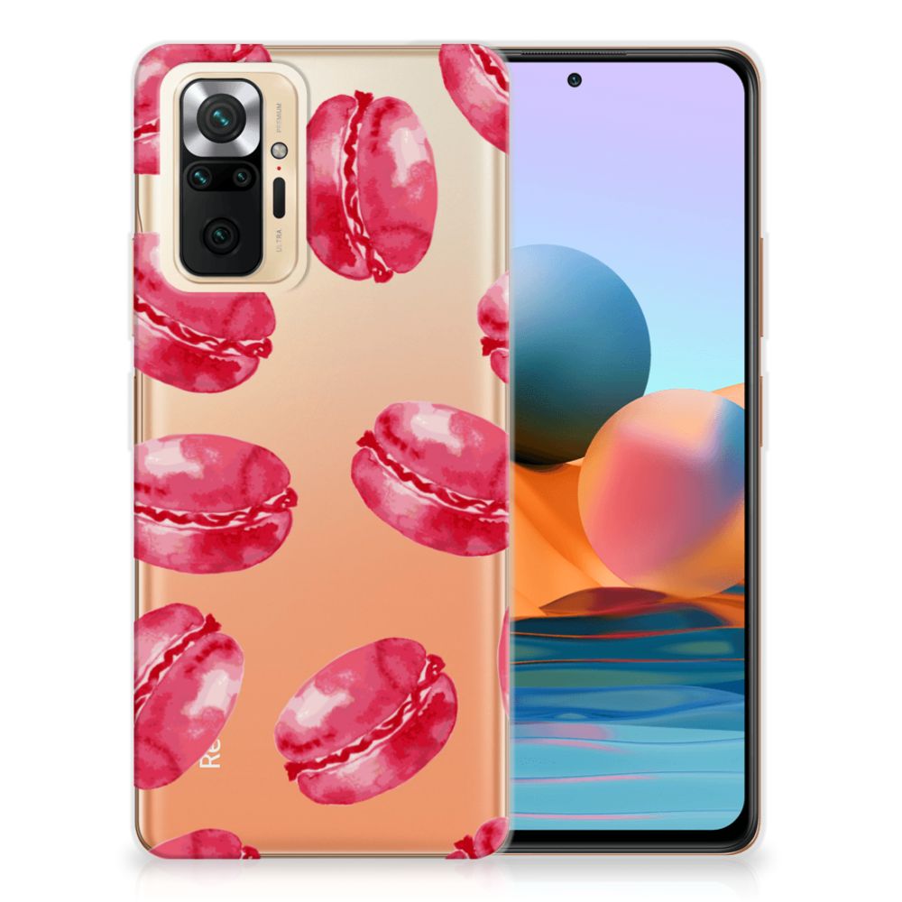 Xiaomi Redmi Note 10 Pro Siliconen Case Pink Macarons