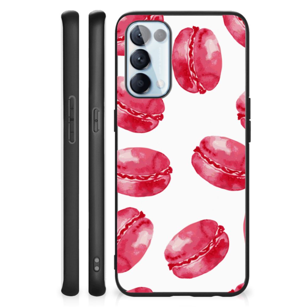 OPPO Reno5 5G | Find X3 Lite Back Cover Hoesje Pink Macarons