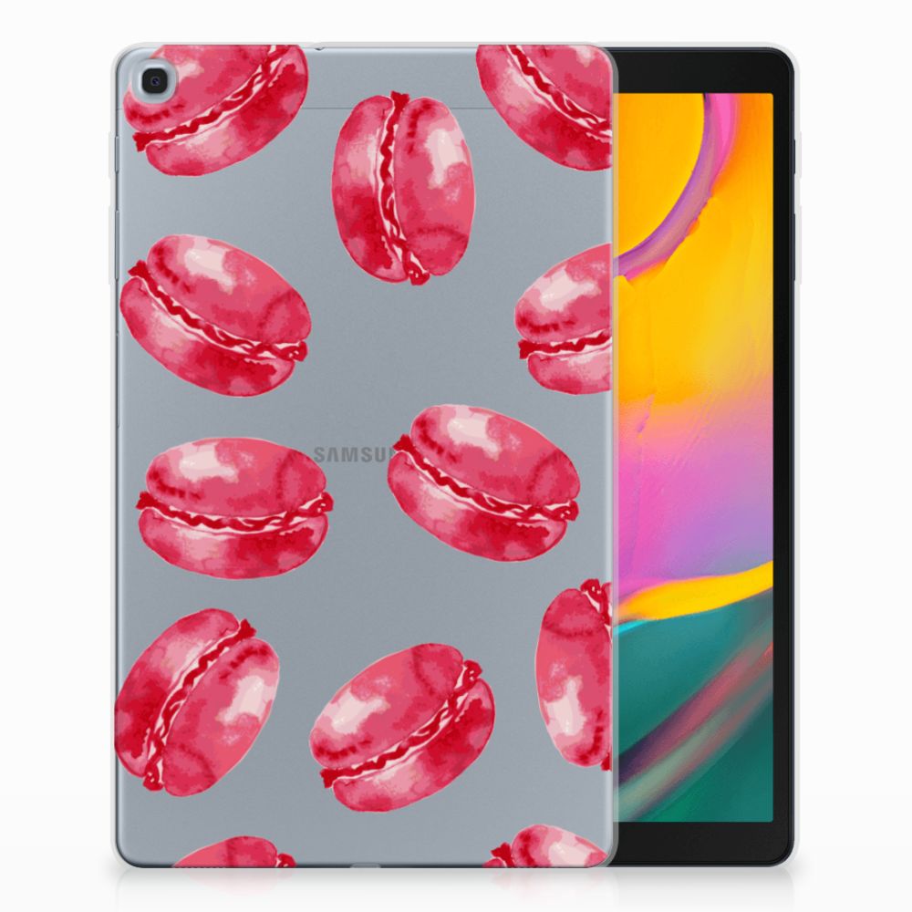 Samsung Galaxy Tab A 10.1 (2019) Tablet Cover Pink Macarons