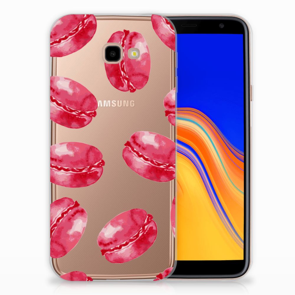 Samsung Galaxy J4 Plus (2018) Siliconen Case Pink Macarons