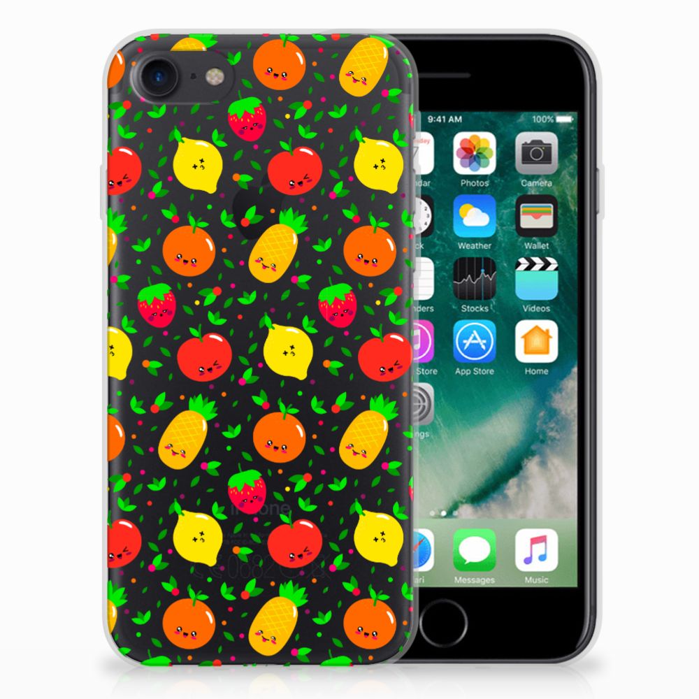 iPhone SE 2022 | SE 2020 | 8 | 7 Siliconen Case Fruits
