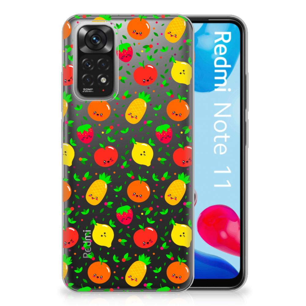 Xiaomi Redmi 10 | Redmi Note 11 4G Siliconen Case Fruits