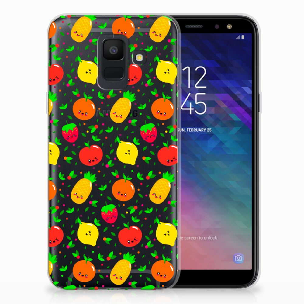 Samsung Galaxy A6 (2018) Siliconen Case Fruits