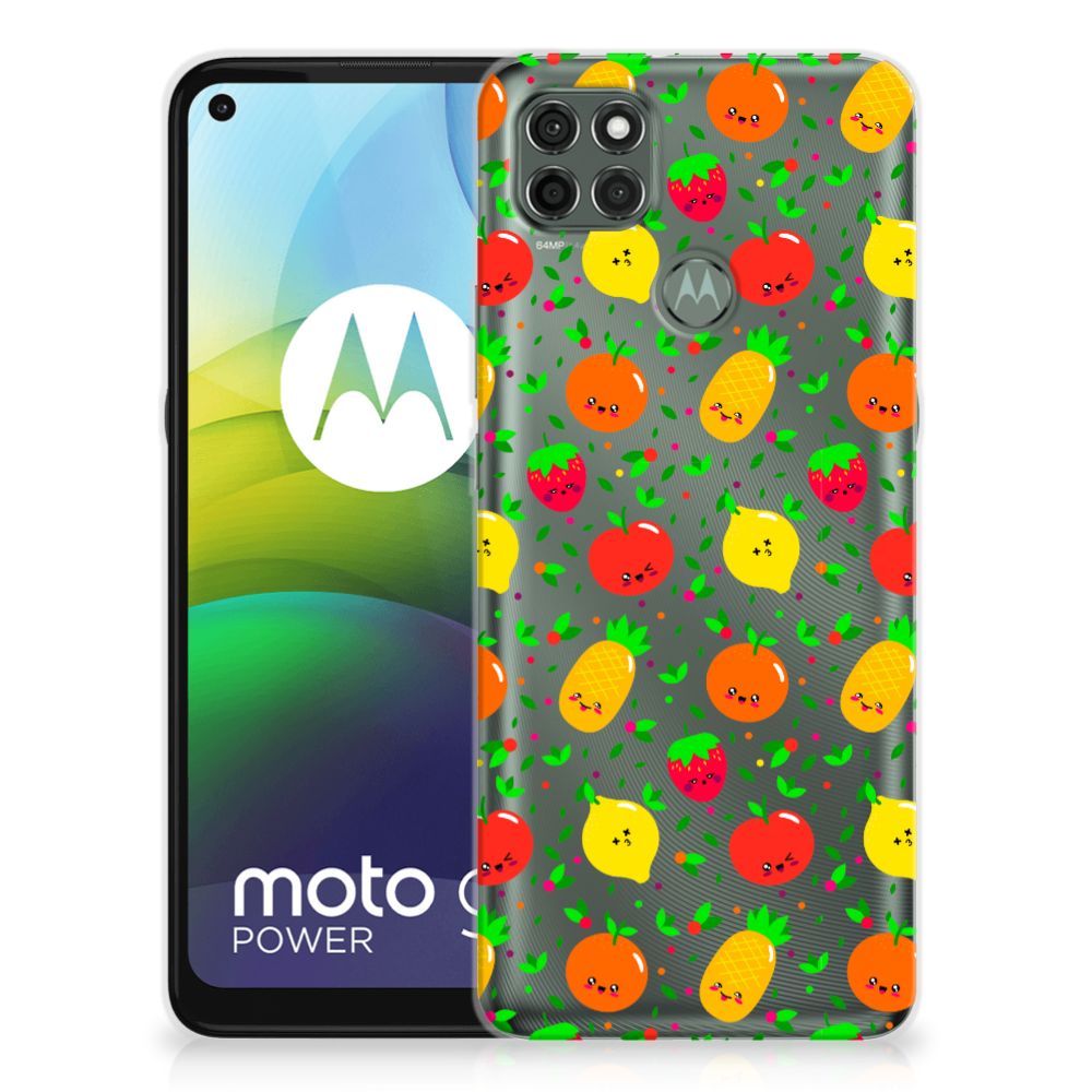 Motorola Moto G9 Power Siliconen Case Fruits