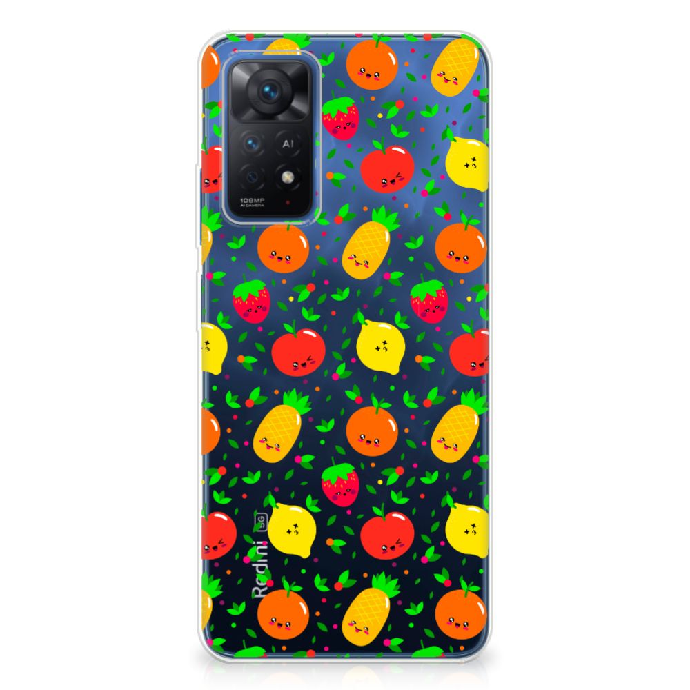 Xiaomi Redmi Note 11 Pro 5G Siliconen Case Fruits