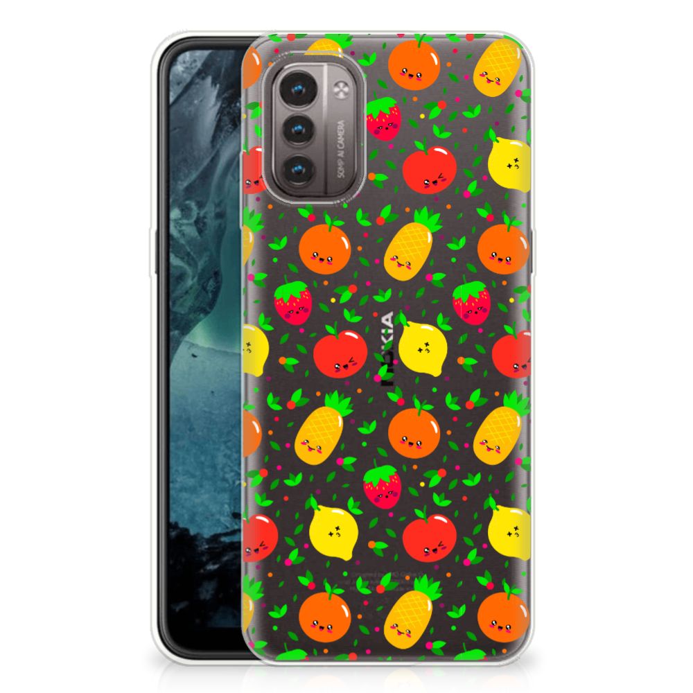 Nokia G21 | G11 Siliconen Case Fruits