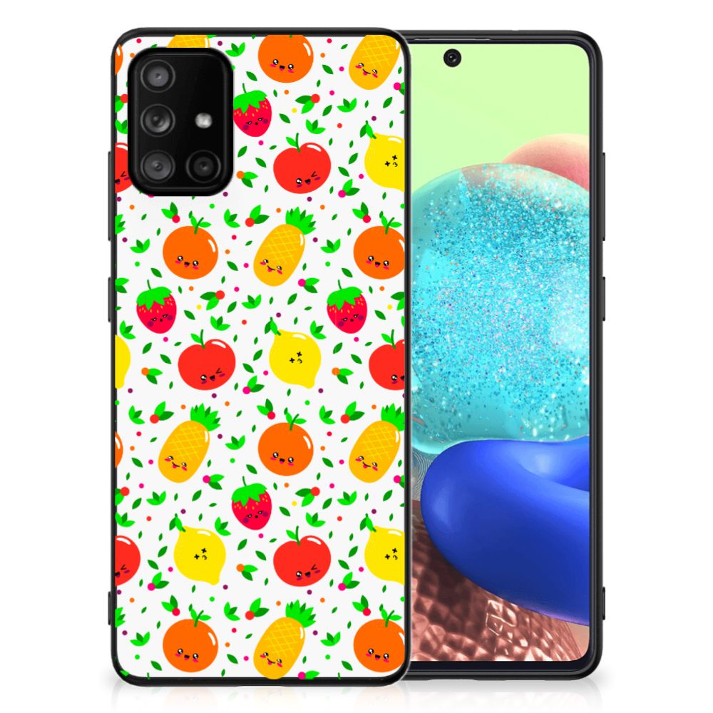 Samsung Galaxy A71 Back Cover Hoesje Fruits