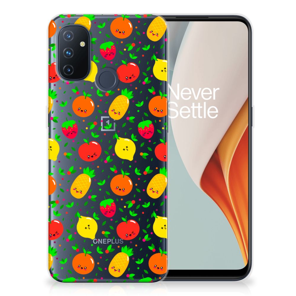 OnePlus Nord N100 Siliconen Case Fruits