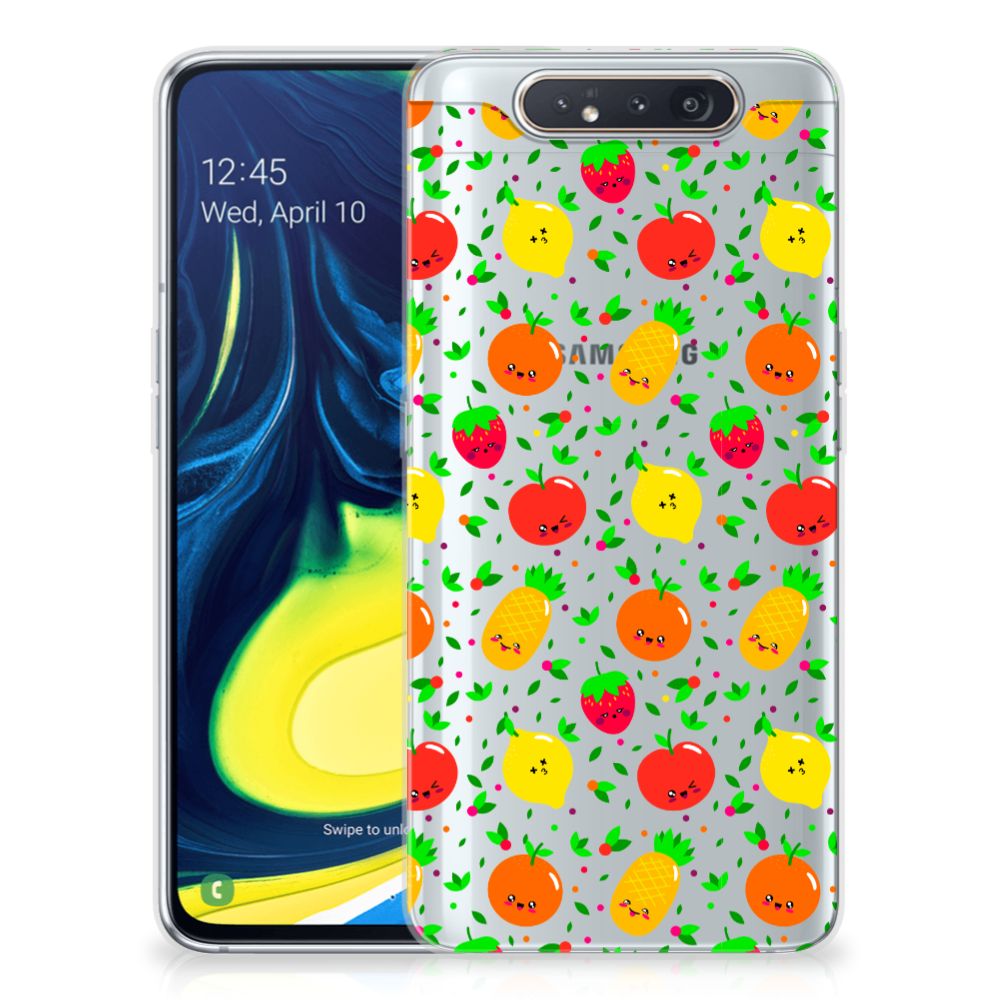 Samsung Galaxy A80 Siliconen Case Fruits