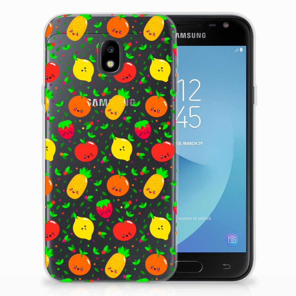 Samsung Galaxy J3 2017 Siliconen Case Fruits