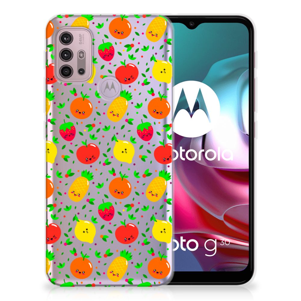 Motorola Moto G30 | G10 Siliconen Case Fruits
