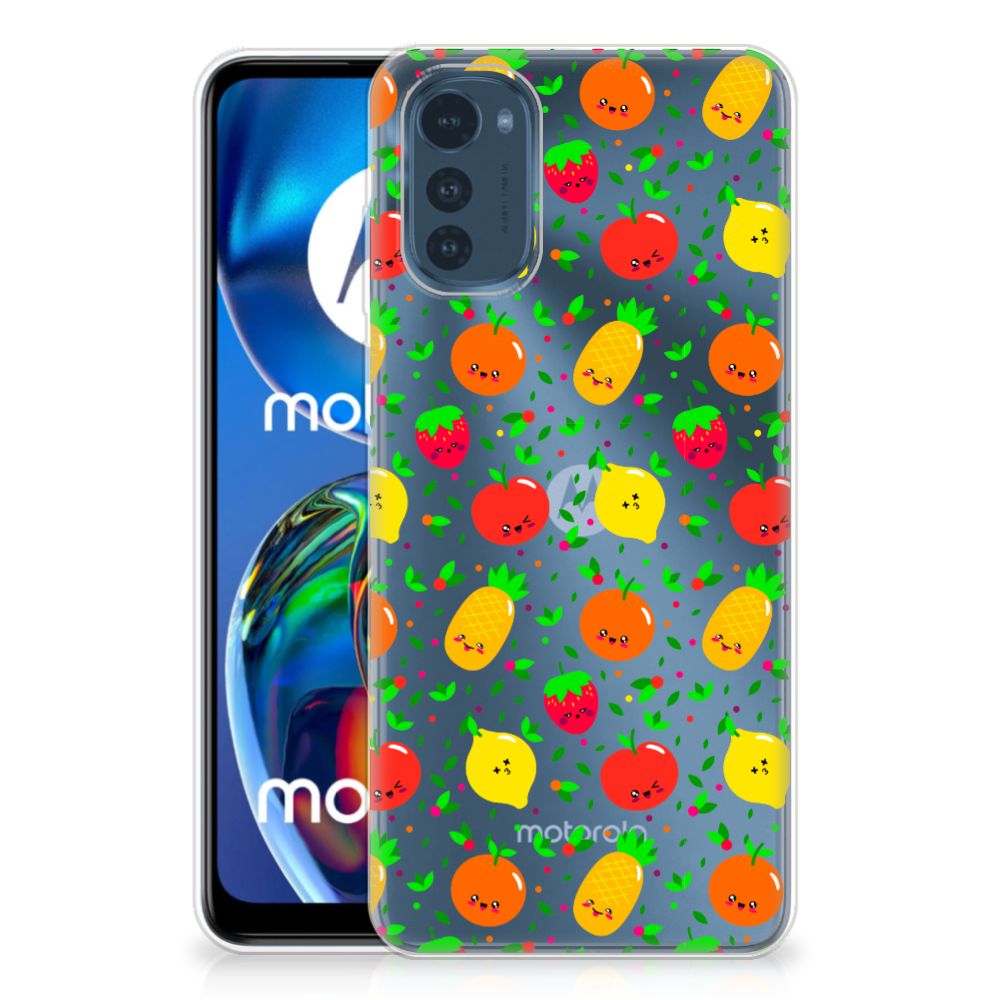 Motorola Moto E32/E32s Siliconen Case Fruits