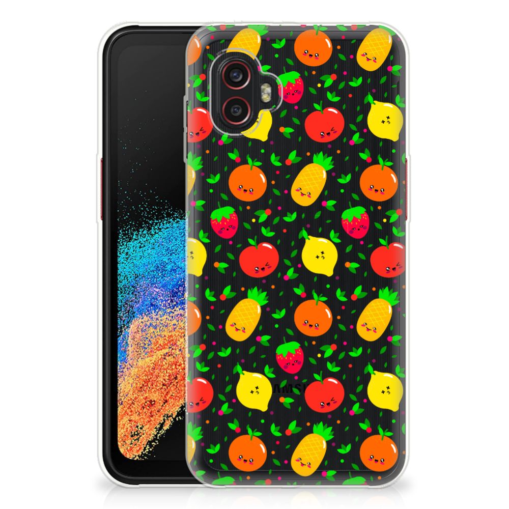 Samsung Galaxy Xcover 6 Pro Siliconen Case Fruits