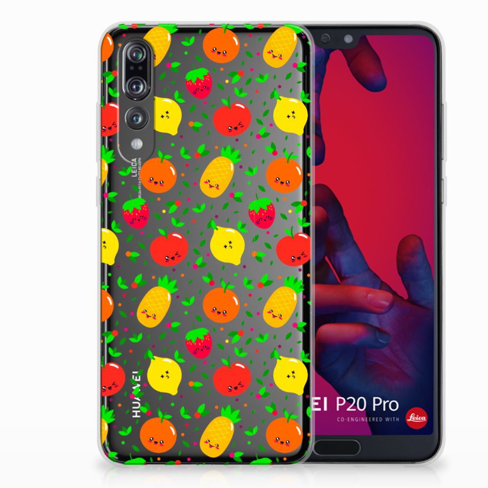 Huawei P20 Pro Siliconen Case Fruits