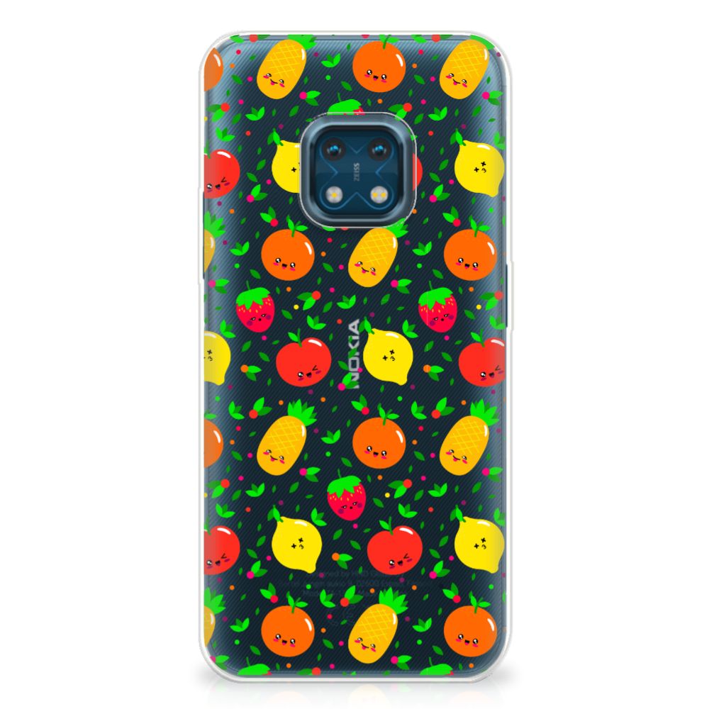 Nokia XR20 Siliconen Case Fruits