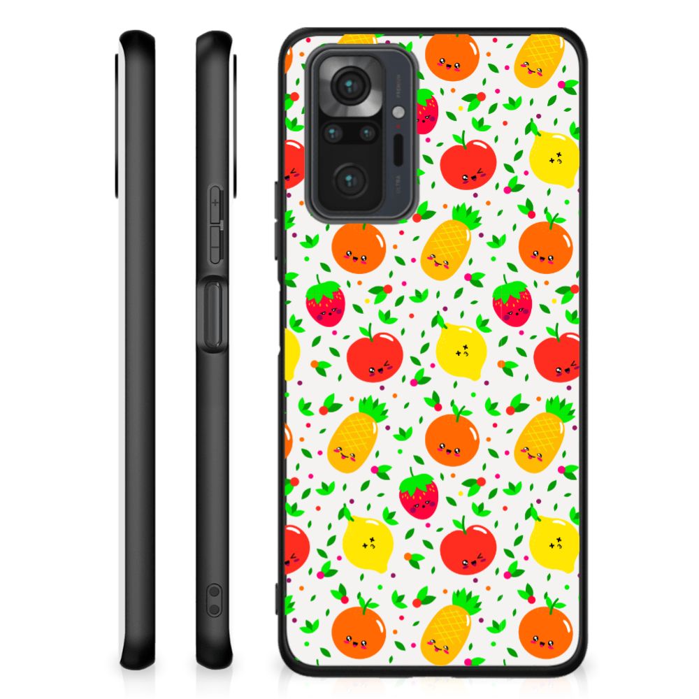 Xiaomi Redmi Note 10 Pro Back Cover Hoesje Fruits